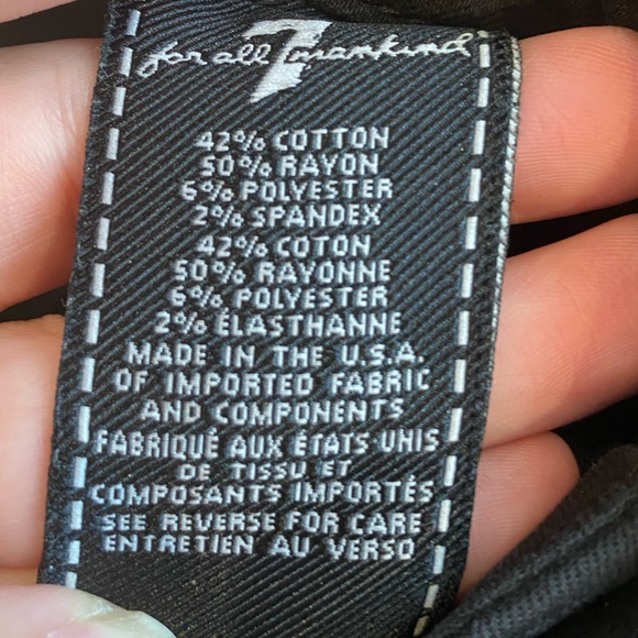 7 For All Mankind Ripped & Distressed Skinny Leg Cut Women’s Waist 25 - Picture 14 of 14